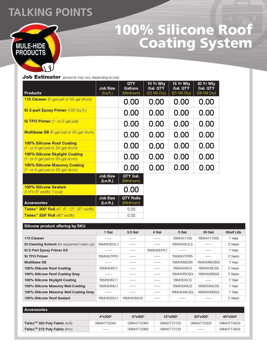 100 Silicone Roof Coating