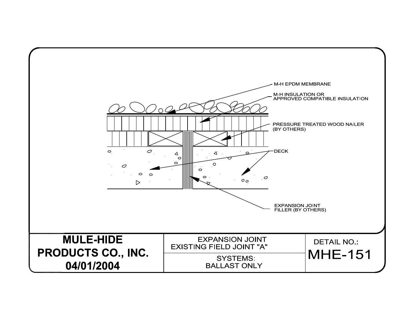 EPDM Uncured Flashing Membrane