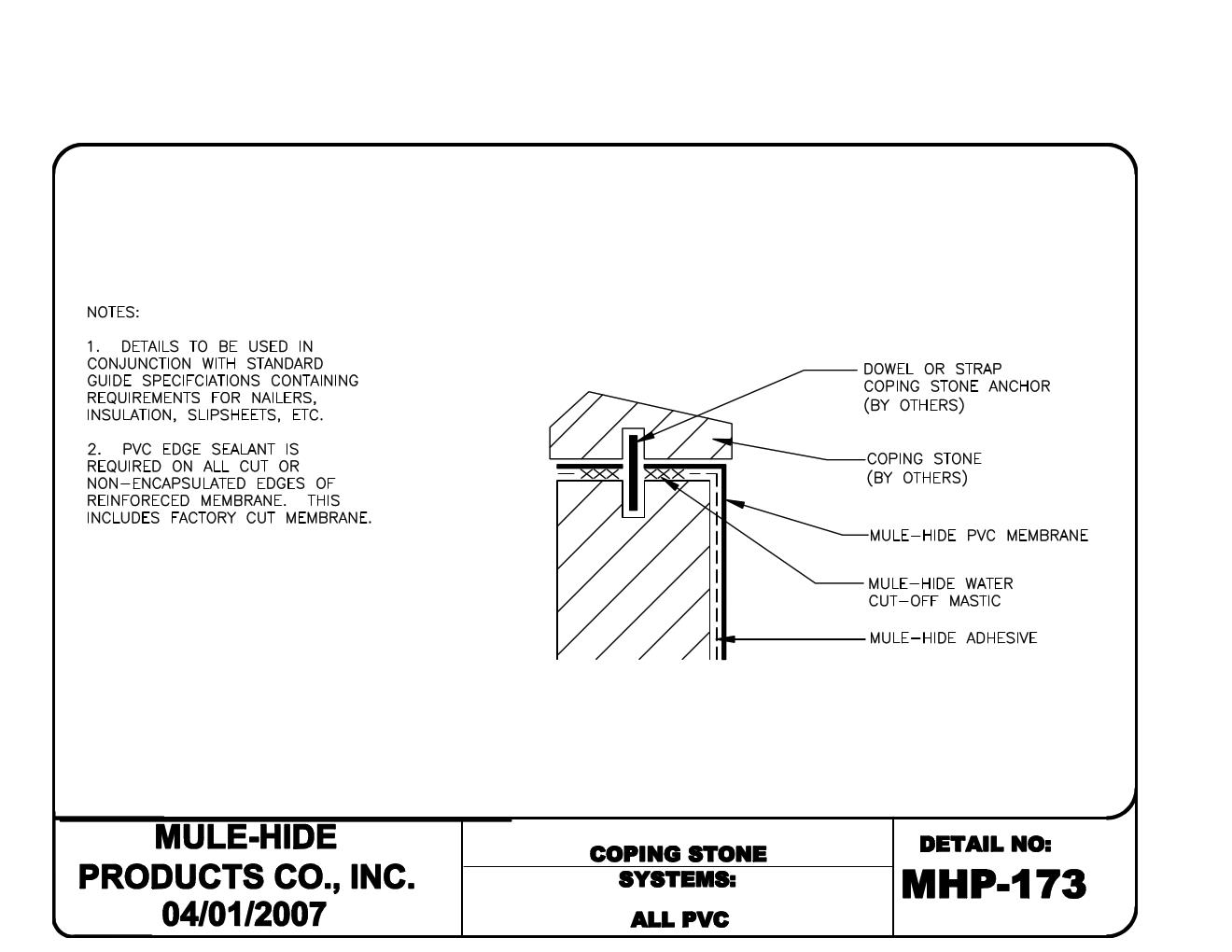 JTS 1 Joint & Termination Sealant