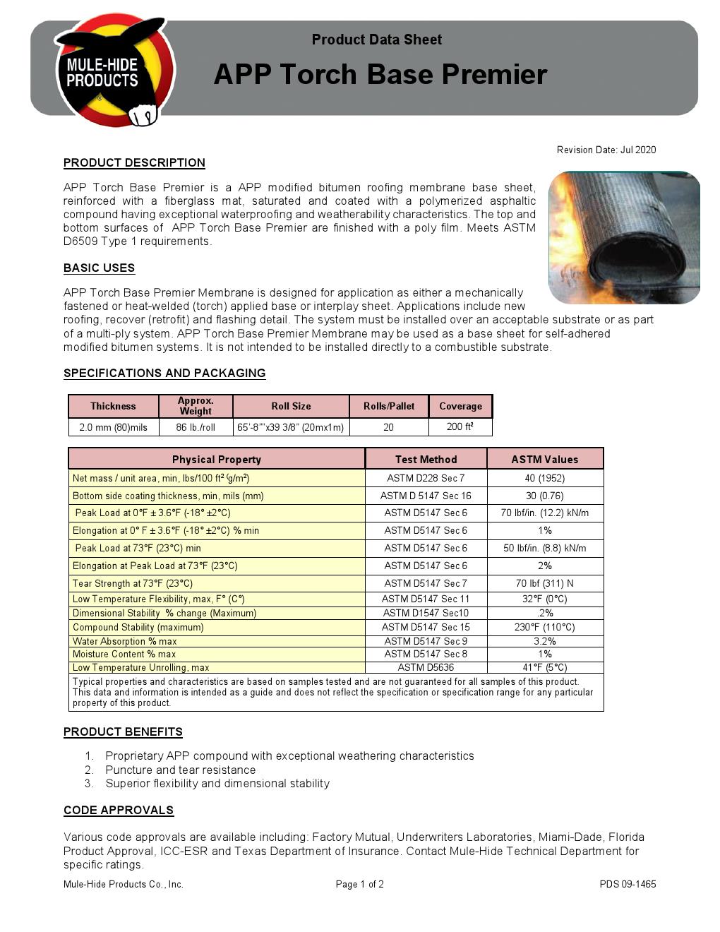 APP Torch Base Premier