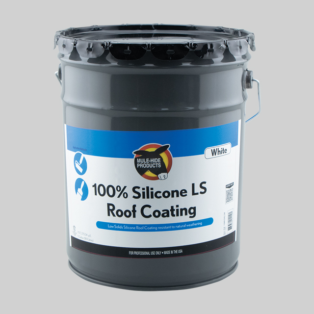 100% Silicone LS Roof Coating