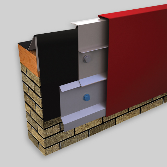 Canted Extended Waterdam Extruded Fascia