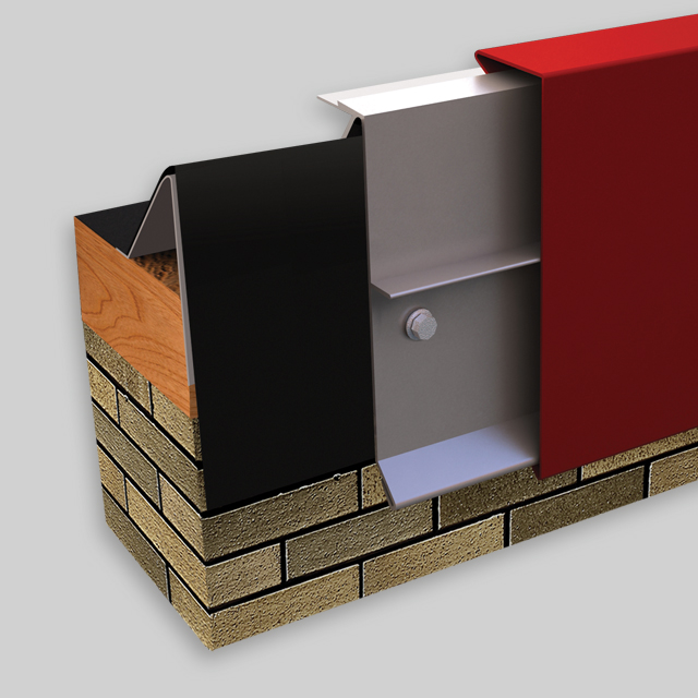 Canted Waterdam Extruded Fascia