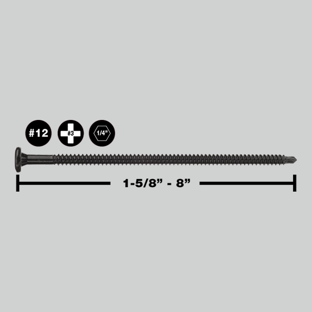 Drill Point Fasteners (#12)