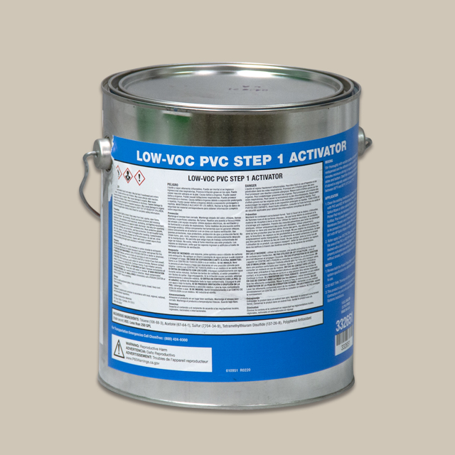 Low-VOC PVC Step 1 Activator